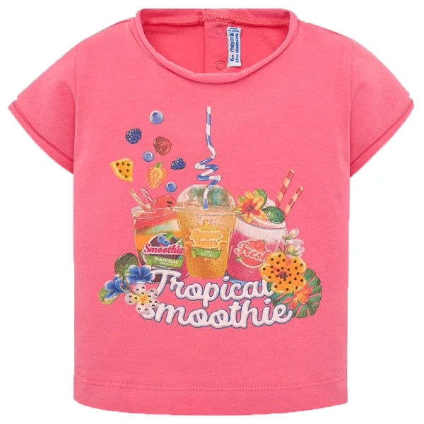 MAYORAL SHORTSLEEVES BLOUSE GERANIUM