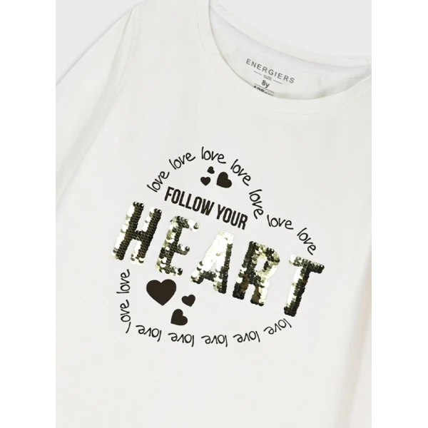 ENERGIERS BLOUSE GIRL ECRU