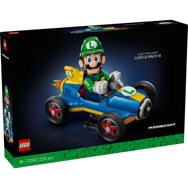 LEGO® SUPER MARIO™ MARIO KART™ ΛΟΥΪΤΖΙ & MACH 8