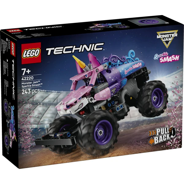 LEGO® TECHNIC™ MONSTER JAM™ SPARKLE SMASH™ PULL-BACK