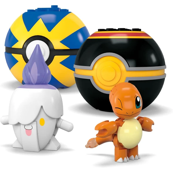 MEGA POKEMON FIRE TEAM 105 pcs