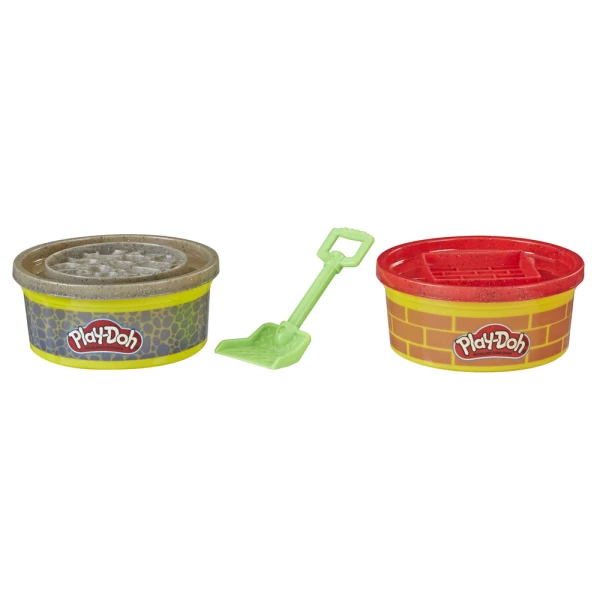 PLAY-DOH BUILDIN COMPOUND - 2 DESIGNS