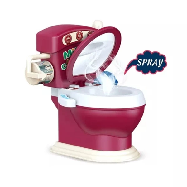 MINI TOILET WITH LIGHTS & SOUNDS