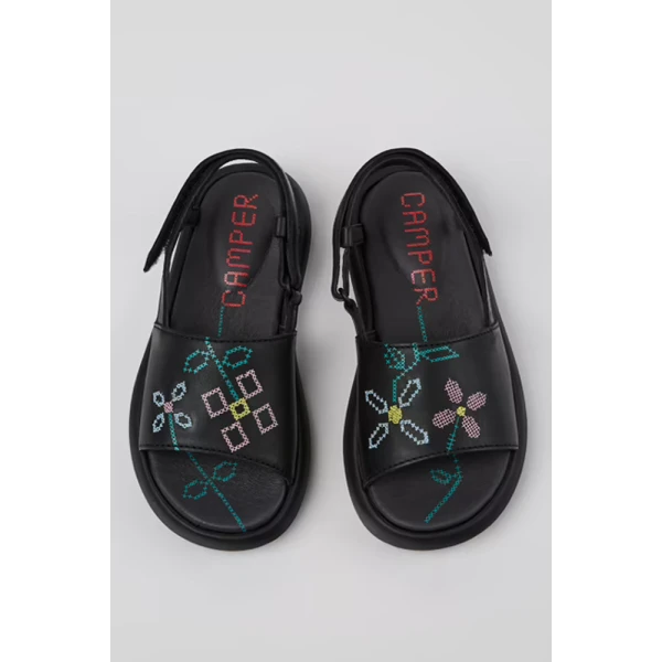 CAMPER ΠΑΙΔΙΚΑ ΠΕΔΙΛΑ ΚΟΡΙΤΣΙ TWINS ΜΑΥΡΟ