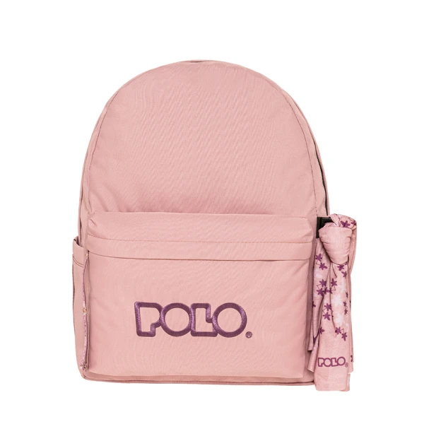 POLO 2026 BACKPACK ORIGINAL DOUBLE SCARF PINK-PURPLE