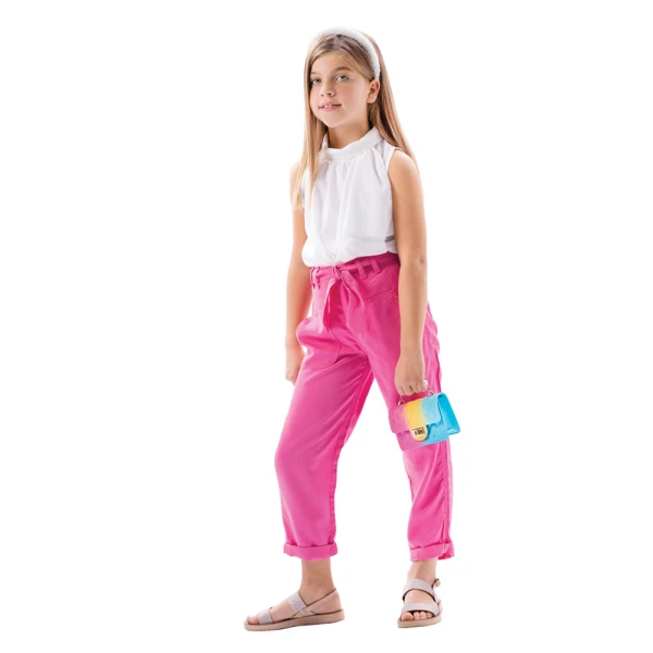 ENERGIERS GIRL\'S TROUSERS FUCSHIA