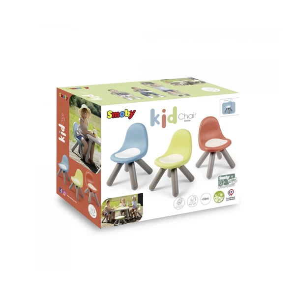 SMOBY LIFE KIDS CHAIR LIGHT BLUE