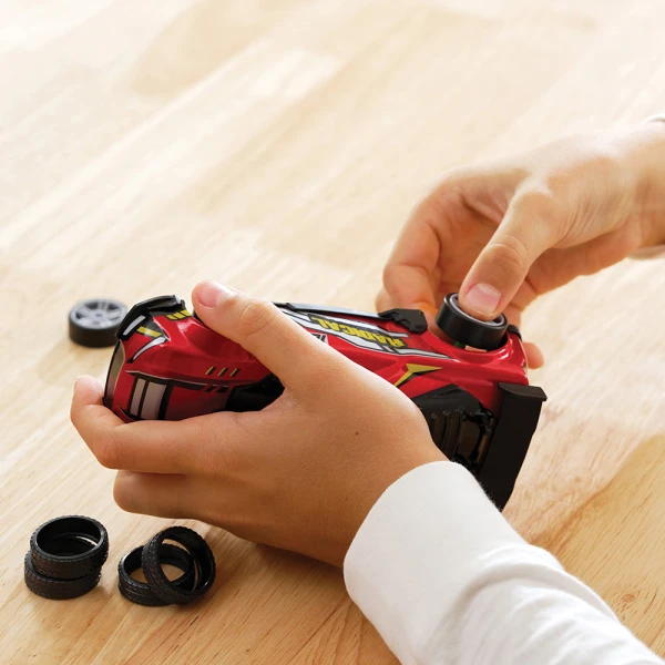 EXOST BUILD 2 DRIVE REMOTE CONTROL & ASSEMBLED RACE CAR RED