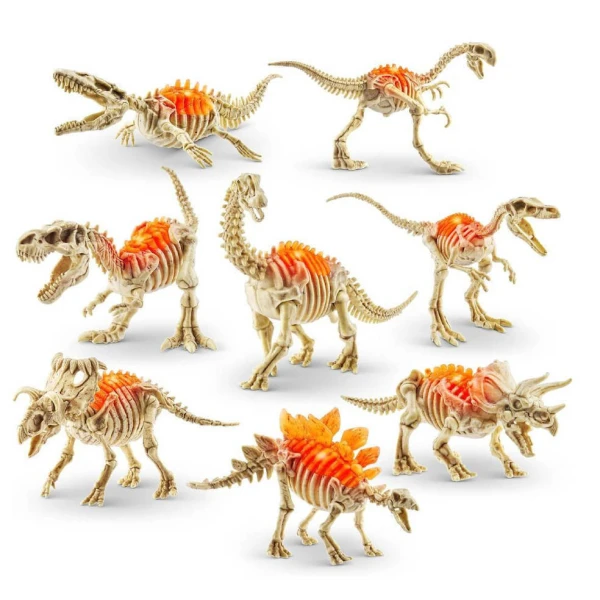 ΑΥΓΟ DINO FOSSIL MINI ROBO ALIVE SERIES 1 ΕΚΠΛΗΞΗ - 4 ΣΧΕΔΙΑ