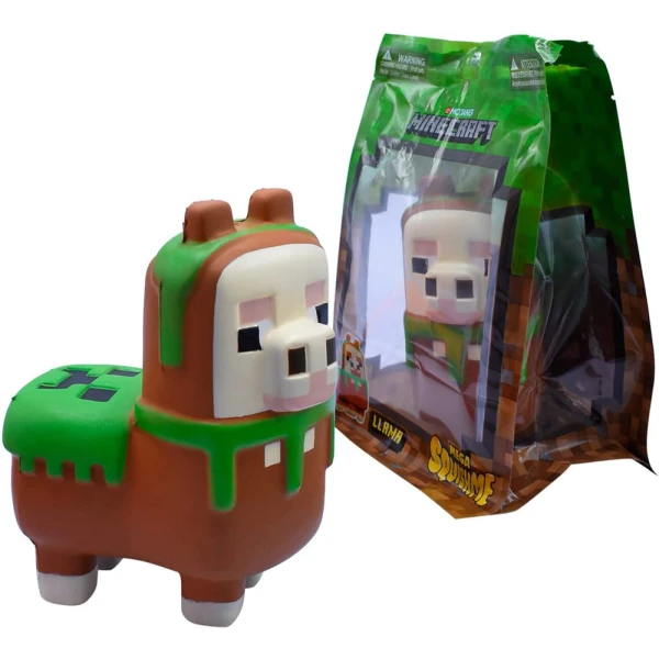 BAG MINECRAFT SQUISHY MEGA 15 cm - LLAMA