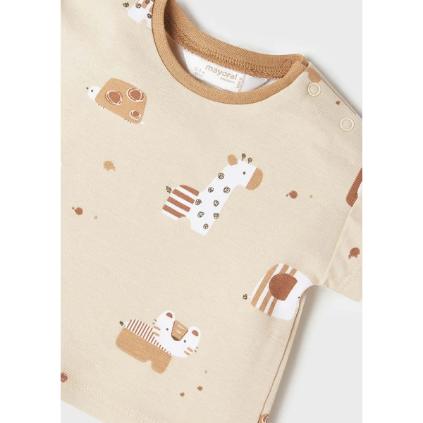 MAYORAL SHORT SET 4 pcs CAMEL
