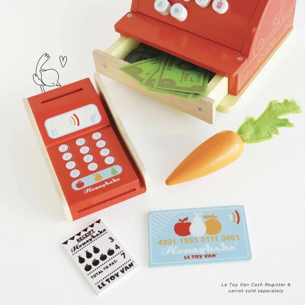 LE TOY VAN ΞΥΛΙΝΗ ΜΗΧΑΝΗ ΚΑΡΤΩΝ POS