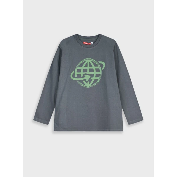 ENERGIERS BLOUSE BOY CHARCOAL