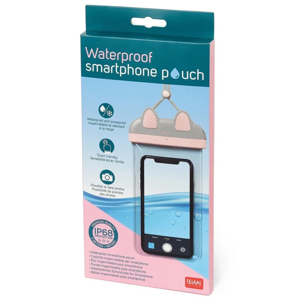 LEGAMI WATERPROOF PHONE POUCH KITTY