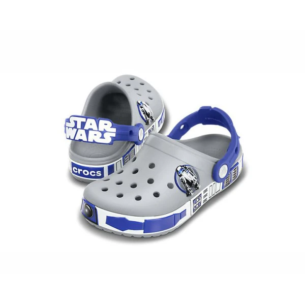 CROCS CROCBAND STAR WARS CLOG LIGHT GREY / CERULEAN BLUE