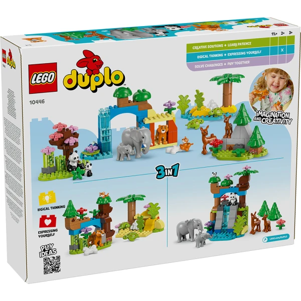 LEGO® DUPLO® TOWN 3IN1 WILD ANIMAL FAMILIES