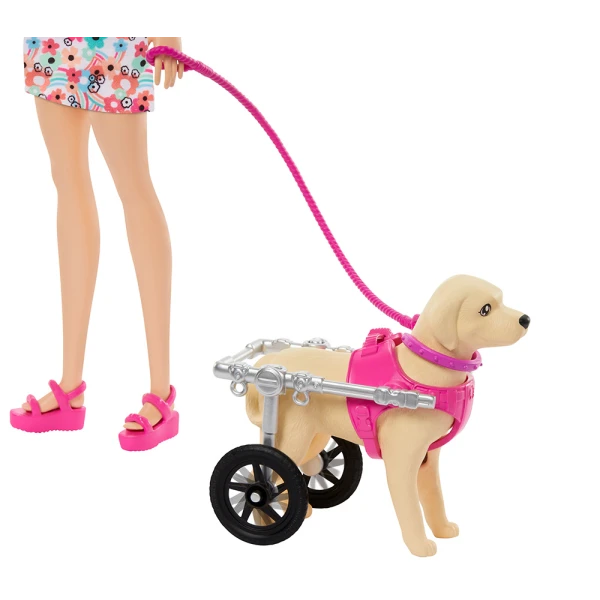 BARBIE PUPPIES WITH WHEELCHAIR