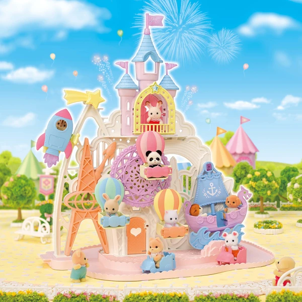 THE SYLVANIAN FAMILIES BABY AMUSEMENT PARK 5537