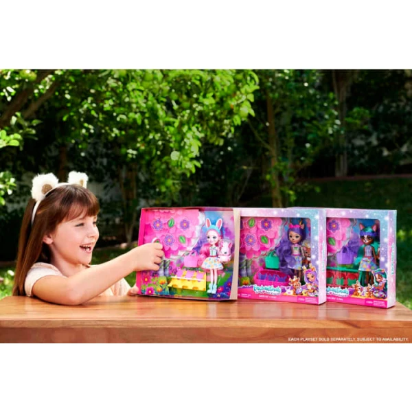 ENCHANTIMALS BABY BFFS ΚΟΥΚΛΑ ΚΑΙ ΖΩΑΚΙΑ ΦΙΛΑΡΑΚΙΑ ΕΚΠΛΗΞΗ - DANESSA DEER & SPRINT