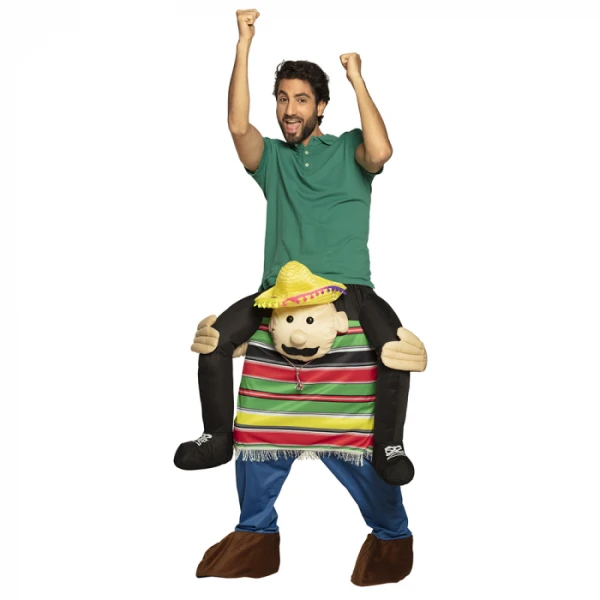 ADULTS COSTUME FUNNY MEXICAN ONE SIZE