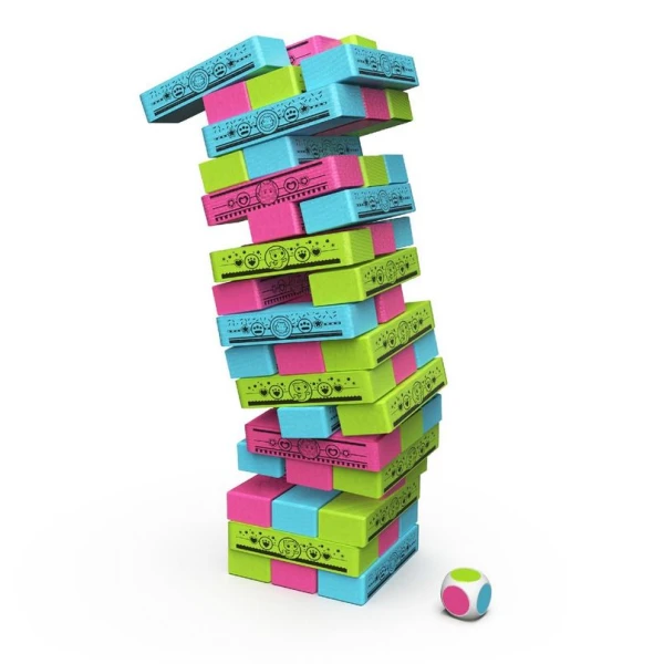 GABBY\'S DOLLHOUSE BOARD GAME JUMBLING TOWER