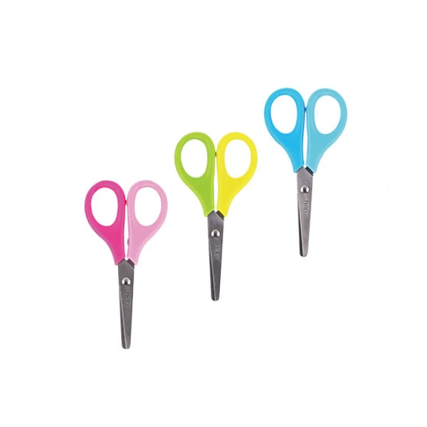 DELI KIDS SCISSORS 11.4 cm - 3 COLOURS