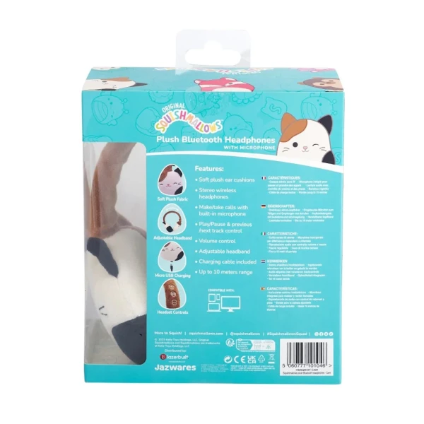 SQUISHMALLOWS ΛΟΥΤΡΙΝΑ ΑΚΟΥΣΤΙΚΑ BLUETOOTH - CAM THE CAT