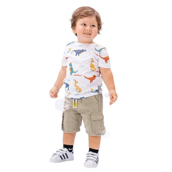 ENERGIERS BOY\'S BERMUDA BEIGE