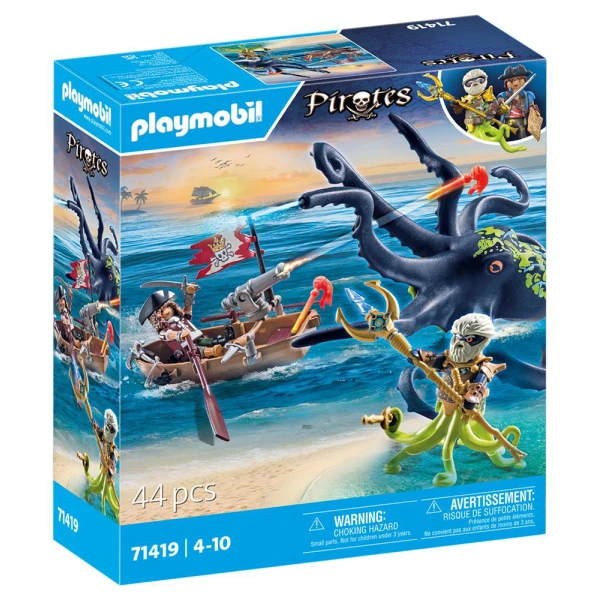 PLAYMOBIL PIRATES BATTLE WITH THE GIANT OCTOPUS