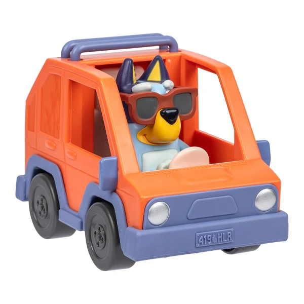 BLUEY S14 VEHICLE & FIGURE 6 cm - 3 DESIGNS