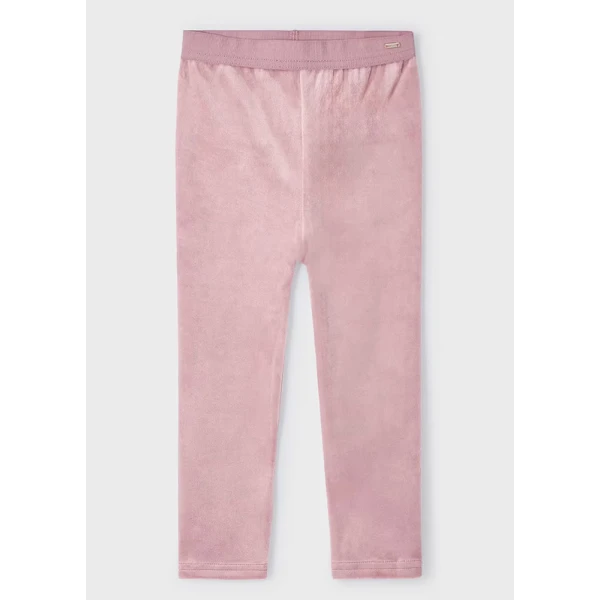 MAYORAL LEGGINGS VELOUR BASIC PINK