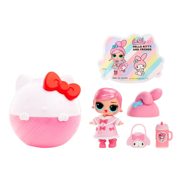 LOL SURPRISE LOVES HELLO KITTY & ΦΙΛΕΣ ΚΟΥΚΛΑ