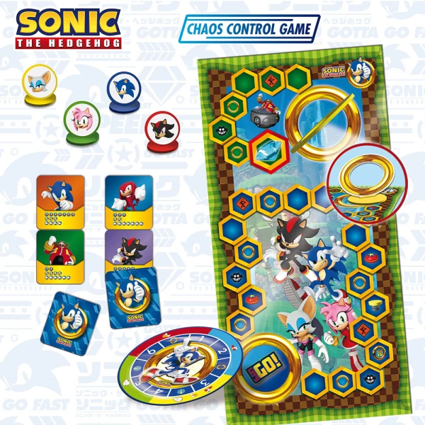 LISCIANI BOARD GAME SONIC CHAOS CONTROL GAME