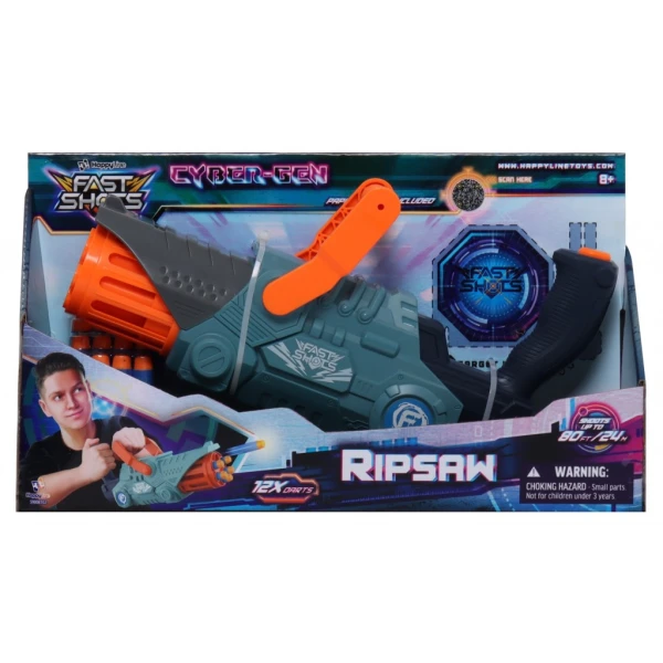 FAST SHOTS CYBER GEN RIPSAW ΜΕ 12 ΑΦΡΩΔΗ ΒΕΛΑΚΙΑ 
