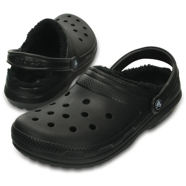 CROCS CLASSIC LINED CLOG BLACK/BLACK