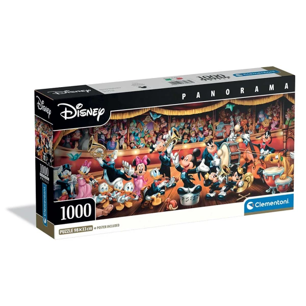 CLEMENTONI PUZZLE PANORAMA DISNEY ORCHESTRA 1000 pcs 