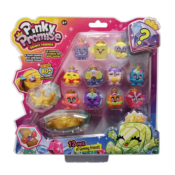 PINKY PROMISE SET 12 FIGURES - 6 DESIGNS