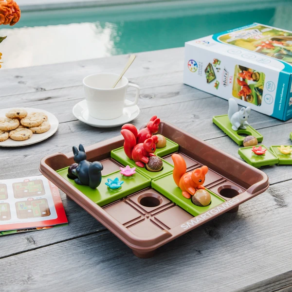 SMARTGAMES BOARD GAME SQUIRRELS GO NUTS XXL