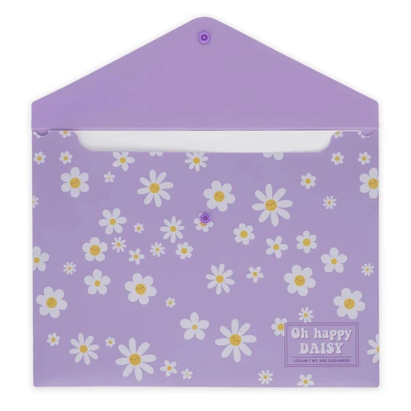 LEGAMI FOLDER WITH BUTTON FOLD & ORDER - DAISY