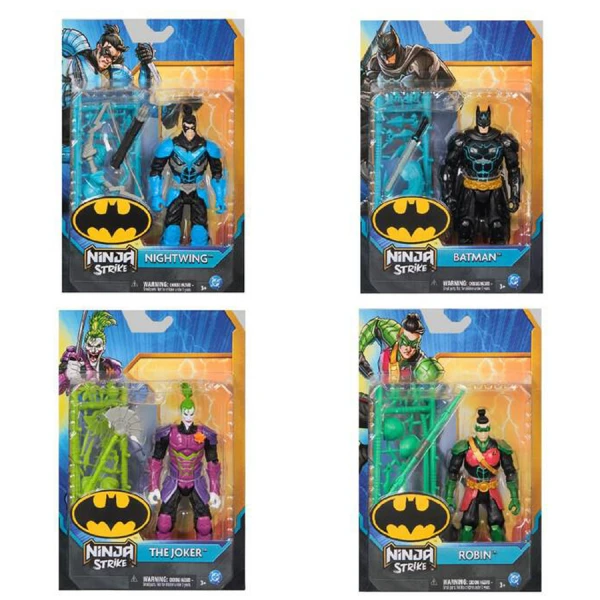 BATMAN NINJA STRIKE FIGHTERS 15 cm - 4 DESIGNS