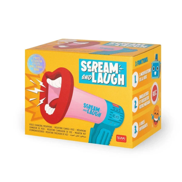 LEGAMI VOICE CHANGING MEGAPHONE - SCREAM AND LAUGH