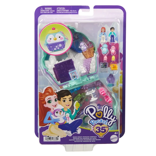 POLLY POCKET Ο ΚΟΣΜΟΣ ΤΗΣ POLLY - ΣΕΤΑΚΙ SNOW SWEET PENGUIN
