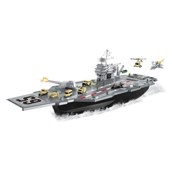 MILITARY SET CARRIER WITH HELICOPTER