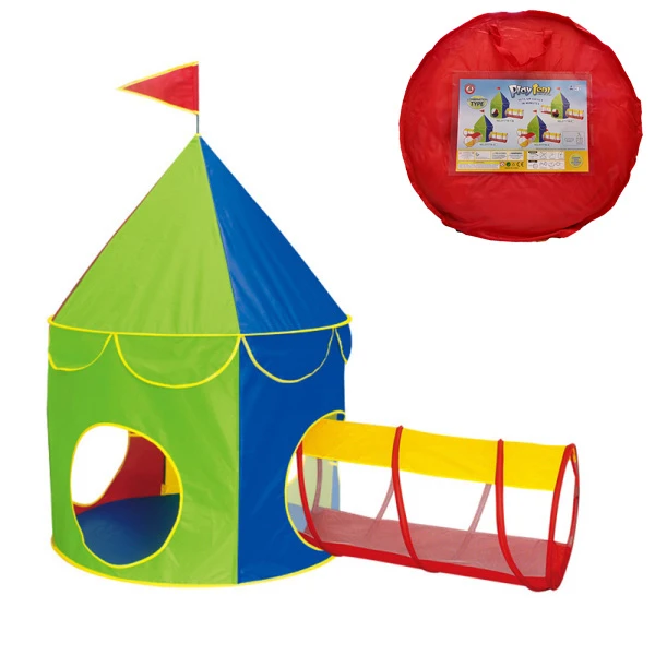 CIRCULAR TENT WITH TUNNEL