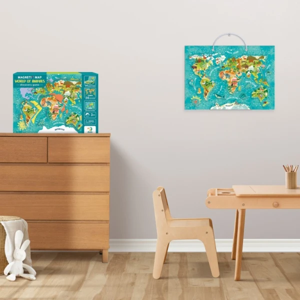 ΜΑΓΝΗΤΙΚΟ ΠΑΙΧΝΙΔΙ MAGNETIC WORLD OF ANIMALS