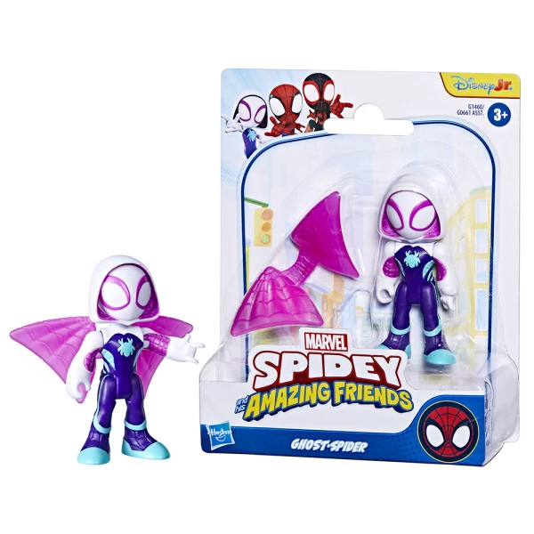 SPIDEY AND HIS AMAZING FRIENDS FIGURE 7.5 cm WITH ACCESSORY GHOST-SPIDER
