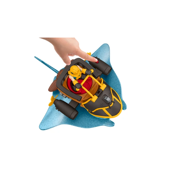 IMAGINEXT PIRATE SHIP BOTTOM CREATURES WITH FIGURE AND ACCESSORIES - 2 DESIGNS