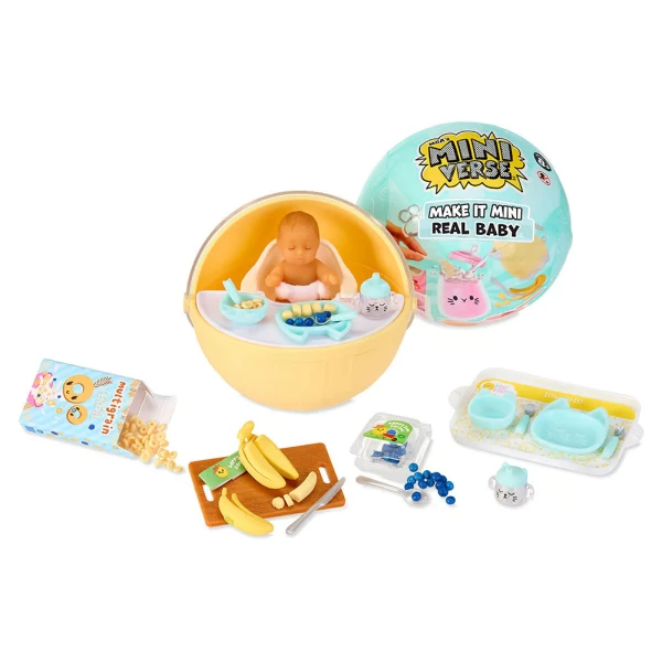 MINIVERSE REAL BABY MAKE IT MINI BABY FOOD