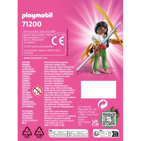 PLAYMOBIL PLAYMO-FRIENDS ΓΥΝΑΙΚΑ ΠΟΛΕΜΙΣΤΡΙΑ