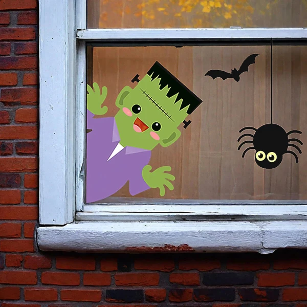 LEGAMI HALLOWEN WINDOW DECAL STICKERS SET WINDO-WOW